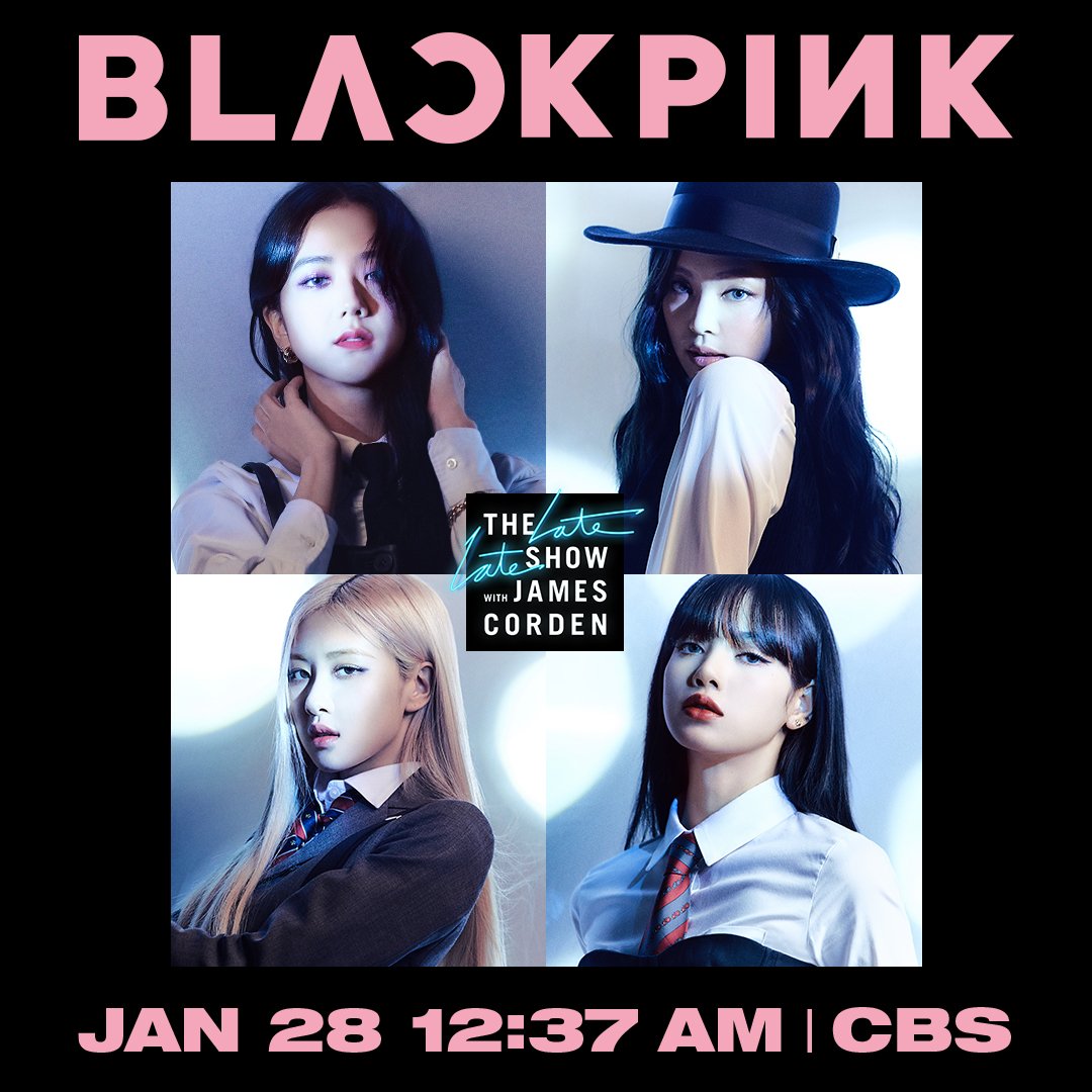 Blackpink Dar Un Vistazo De The Show En Programa De James Corden