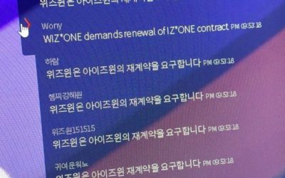 Netizens furiosos por el comportamiento 'violento' de fans de IZ*ONE en su concierto 
