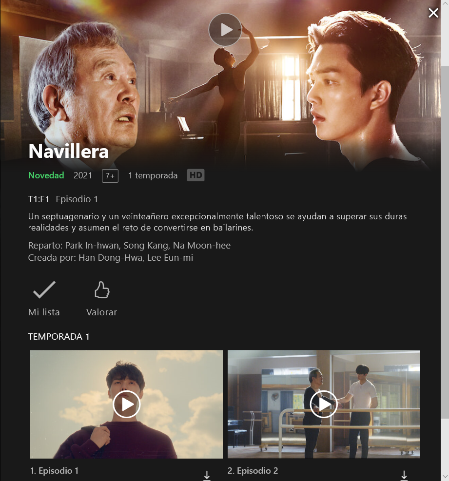 ¡Ya puedes encontrar el nuevo dorama de Song Kang, Navillera en Netflix!
