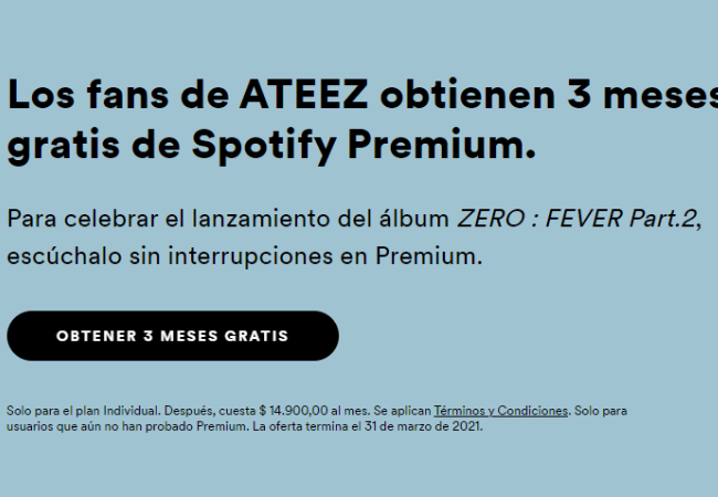 ATEEZ se convierte en embajador de Spotify