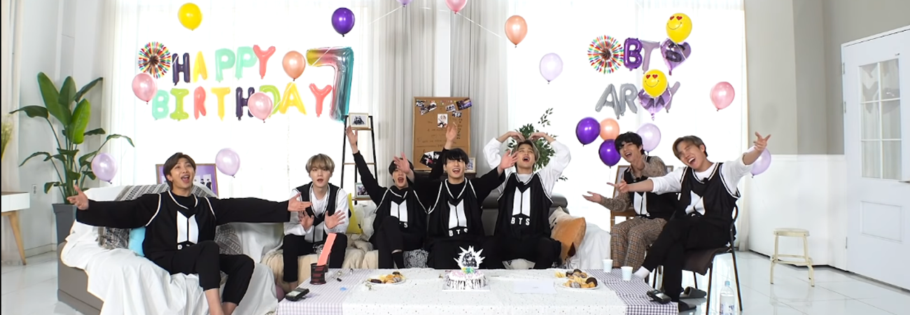 BTS celebra su séptimo aniversario con una fiesta de ...