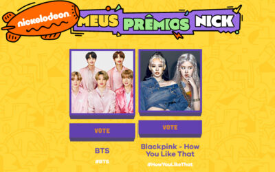 BTS y BLACKPINK nominados en premio Nickelodeon Brasil
