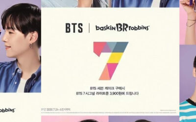 Conoce la nueva colaboración de BTS y Baskin Robbins