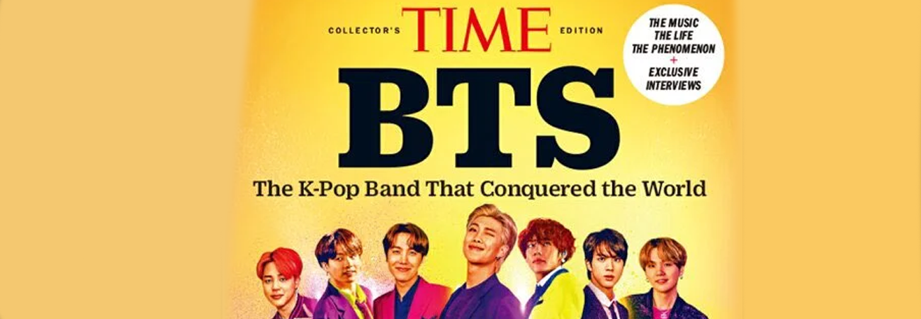 Revista TIME edita su especial sobre BTS tras controversia con los fans