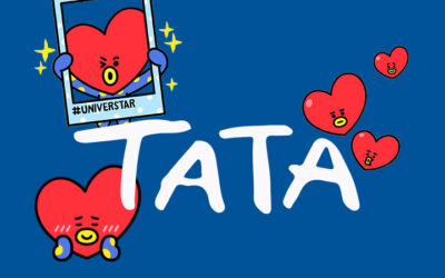 El personaje de V TATA de BT21 es el mas popular del mundo