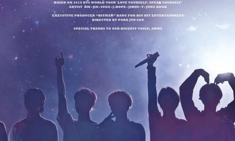 La nueva película de BTS, Break The Silence se estrenara en Latino America