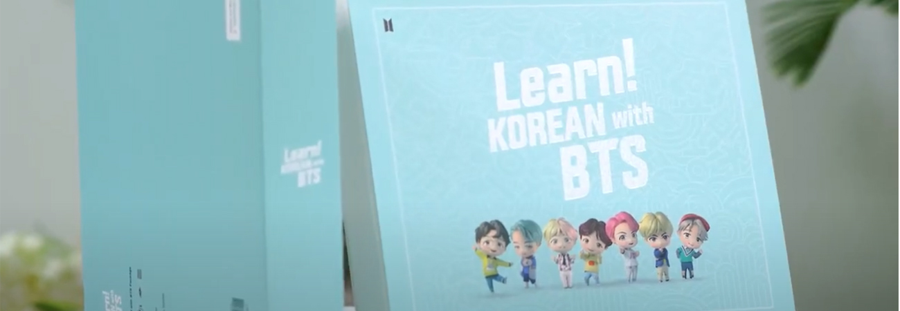 Descubre que trae el paquete Learn Korean With BTS!