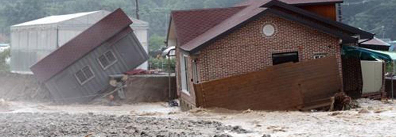 Corea del Sur en alerta roja por inundaciones