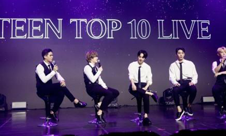 Teen Top celebró concierto en línea por su 10mo aniversario