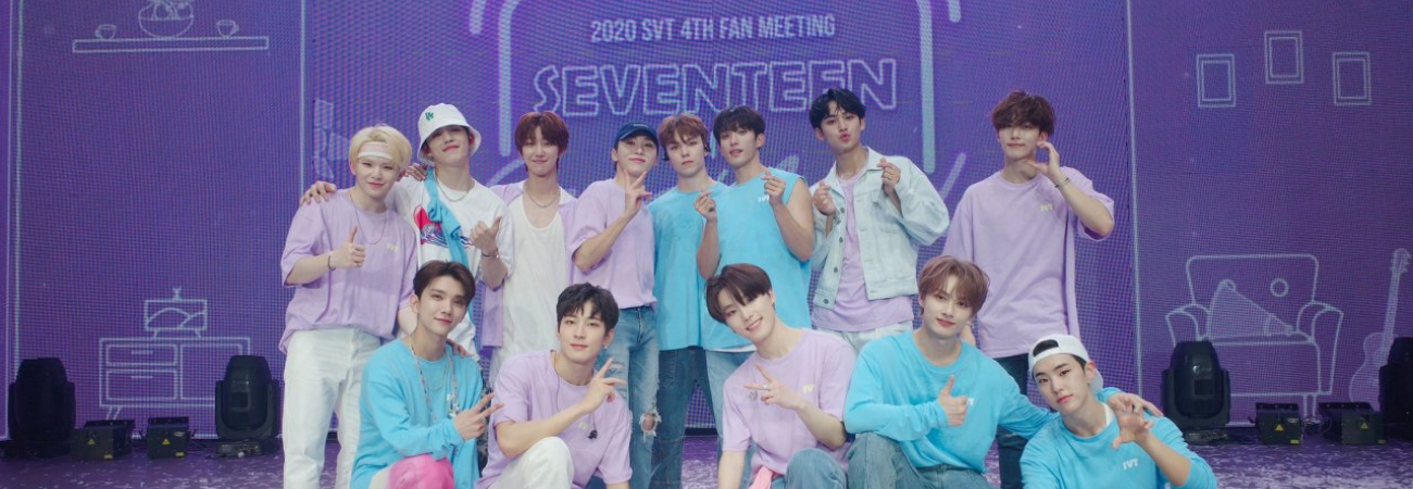 Seventeen realizó recientemente su cuarta reunión de fans 