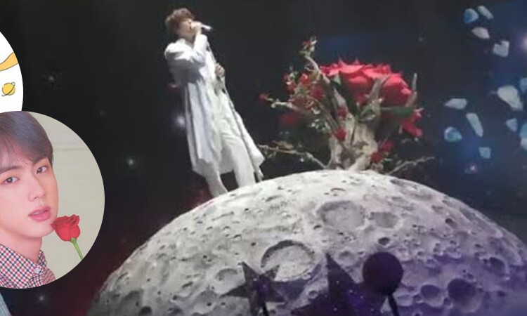 Jin presento Moon inspirado en el amor de ‘El Principito’ para Map Of The Soul ON:E