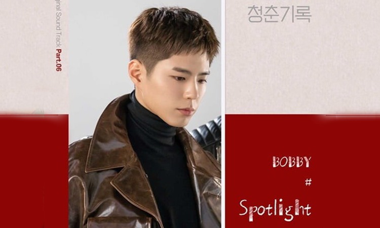 Anuncian estreno de 'Spotlight', canción de Bobby de iKON para el OST de 'Record of Youth'