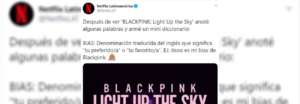 blackpink: light up the sky