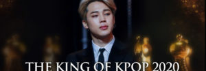 Jimin do BTS é escolhido "Rei do K-pop" pelo segundo ano consecutivo