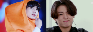 Jungkook de BTS reacciona a un vídeo de sí mismo vestido de zanahoria