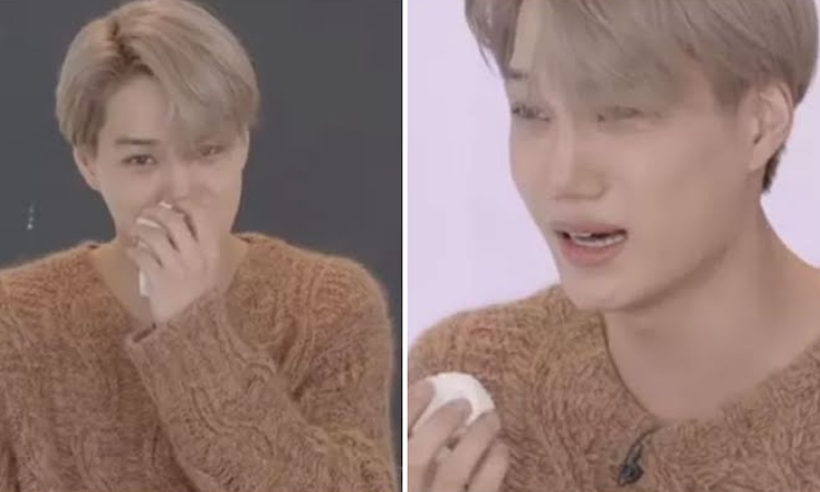 Kai de EXO llora durante la cuenta regresiva para su debut en solitario