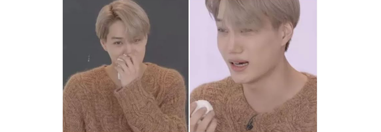 Kai de EXO llora durante la cuenta regresiva para su debut en solitario