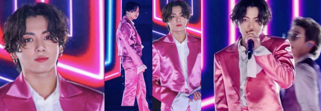 Jungkook de BTS se hace viral como "el chico de rosado" durante la presentación de Dynamite de los AMA 2020