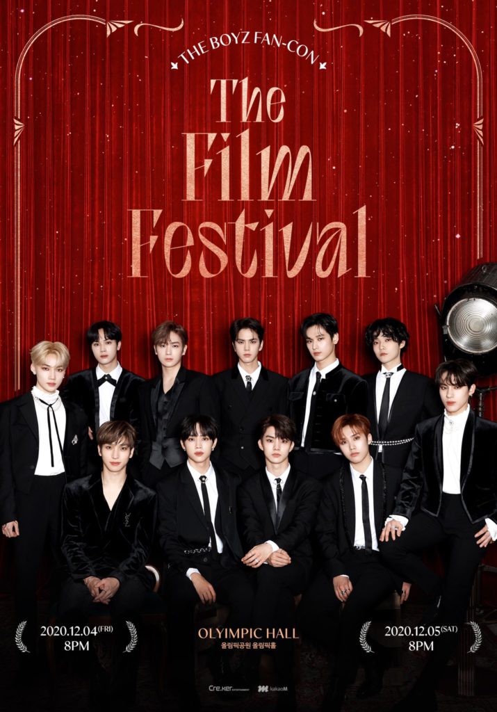 The Boyz realizará "The Film Festival" presencial y virtual en diciembre