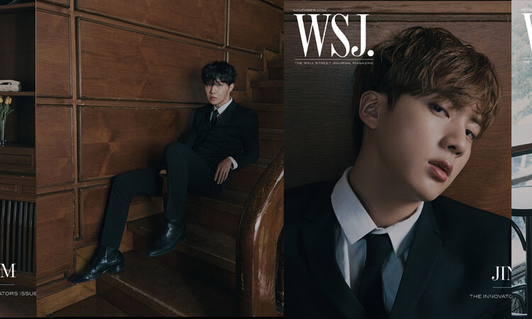Estas son las elegantes fotos de la Hyung Line de BTS en la revist WSJ