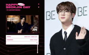 Los fans de BTS preparan un enorme regalo para Jin en celebración de su 29 cumpleaños
