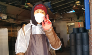 Kim Hanbin realiza Voluntariado junto con sus fans