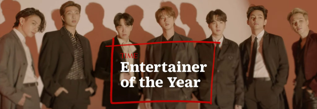 El Director General de la OMS felicito a BTS por ser nombrado artista del año por TIME