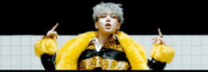 Hilo necesario sobre Byeongkwan de A.C.E con diferentes colores en el cabello