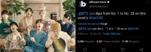 ARMY molesta con Billboard por esta publicación sobre BTS