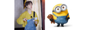 Las cuentas de estudios Minions e Illumination reaccionan a la foto de Jimin en el último episodio de 'Run BTS'