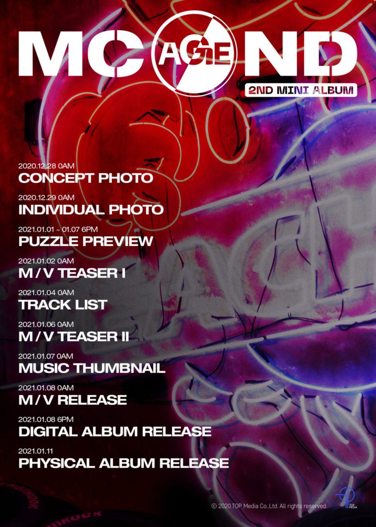 MCND anuncia su regreso con nuevo álbum "MCND AGE"