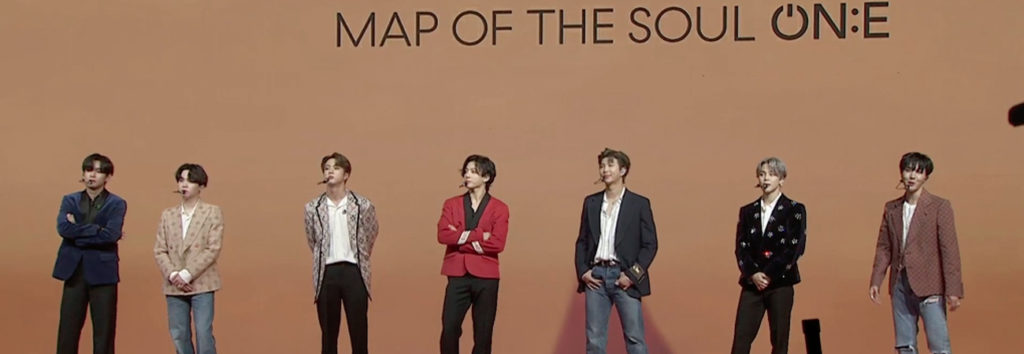 Estos son los mensajes de BTS que colocaron en en la tarjeta Pop-Up de Map Of The Soul ON:E