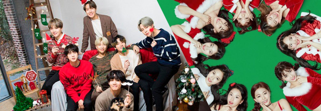 BTS y TWICE elegidos como los grupos con los que la gente quiere celebrar la Navidad