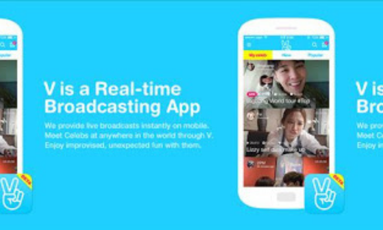 Naver V Live logra superar los 100 millones de descargas mundiales