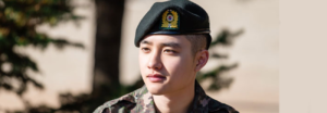 Quando o D.O. de EXO termina seu serviço militar?