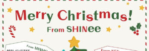 Estos fueron los hermosos mensajes de navidad que dio SHINee para Shawol