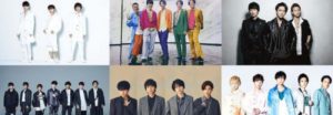 Estos son los grupos confirmados para el Johnny's Countdown 2020 - 2021 en Japón