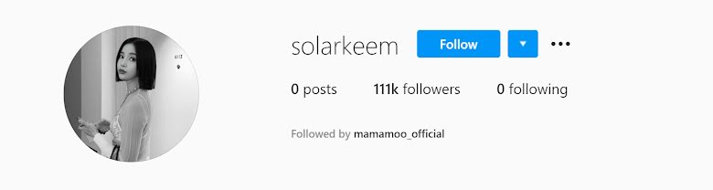 ¿Solar de MAMAMOO tiene cuenta personal en Instagram? ¡Entérate!