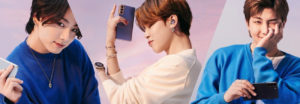 BTS luce radiante ene los nuevos promocionales de 'Samsung Galaxy'