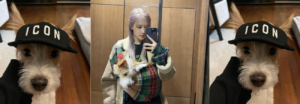 El perro de Rosé de BLACKPINK es tan rico que incluso usa accesorios de Saint Laurent