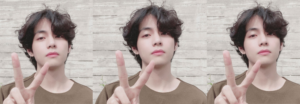V de BTS é escolhido como o ídolo masculino que as pessoas querem ver na esteira
