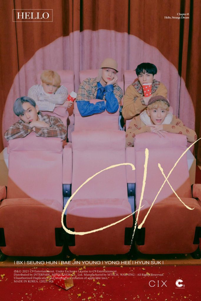 CIX revela imágenes grupales para 'Chapter Ø - Hello, Strange Dream'
