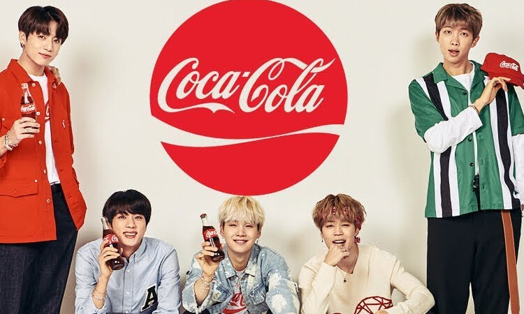 Según funcionarios de Coca-Cola, BTS ha firmado un contrato global