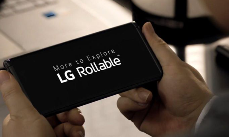Dan primer vistazo al nuevo smartphone enrollable de LG