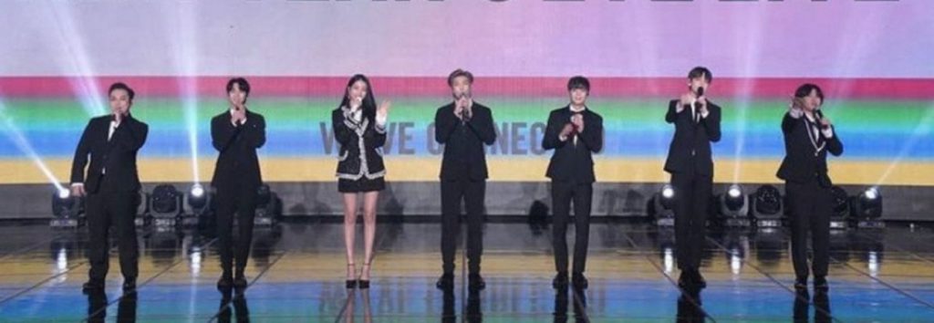 Netizens asombrados de la estatura de Soobin de TXT después de ver a los líderes de cada grupo en "New Year's Eve Live"