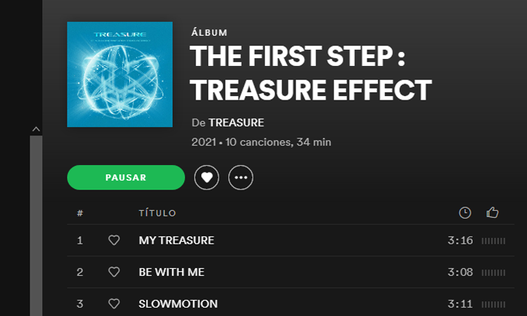 'Treasure Effect', así van los números para TREASURE en Spotify