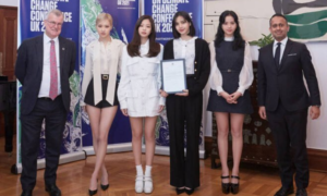 BLACKPINK es embajador oficial de la Conferencia de la ONU sobre el Cambio Climático