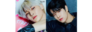 I.N y Seungmin de Stray Kids muestran su impresionante visual en nuevas fotos para CLIO