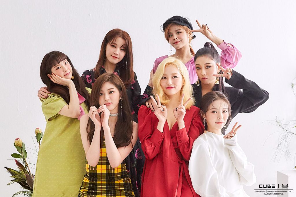 El grupo femenino CLC ahora es un grupo de 6 integrantes