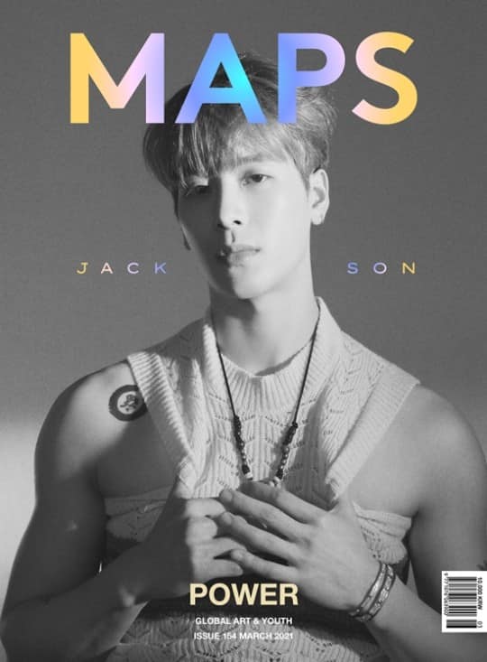 Jackson de GOT7 luce impresionante y agota su edición de marzo para MAPS